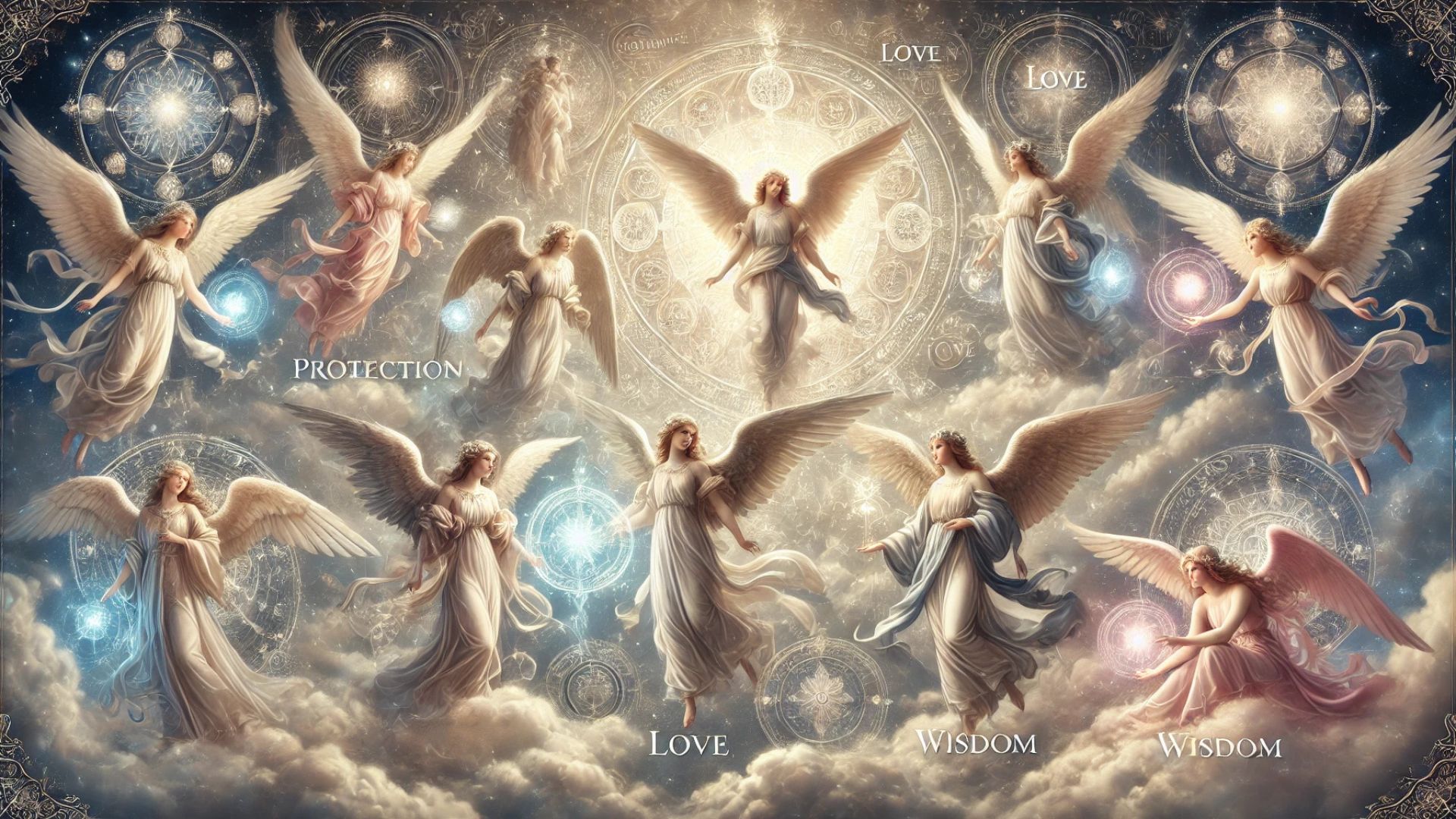Os Nomes de Anjos e Seus Significados Espirituais